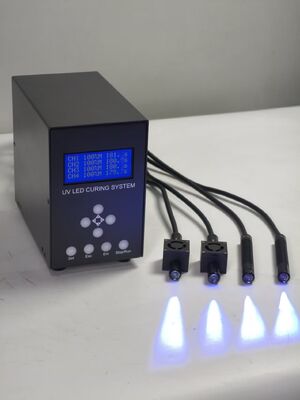 Multi-Channel UV LED Spot Curing System with High Irradiance Output and Low Heat Generation for Precision Assembly