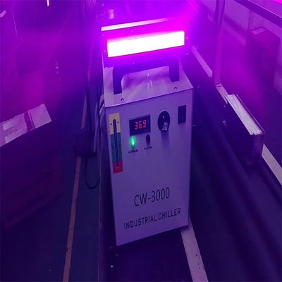 Υδρόψυξη λαμπτήρων 600W 395nm 220x20mm θεραπείας των UV οδηγήσεων εκτυπωτών ετικετών