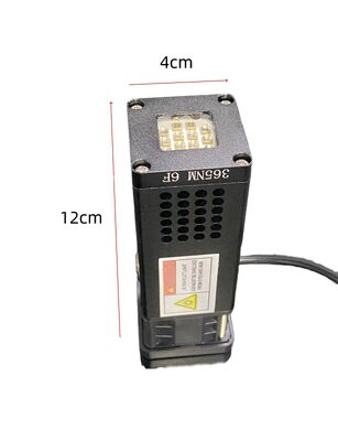 Υψηλής έντασης 365nm UV LED σύστημα θεραπείας με περιοχή θεραπείας 40x40mm και φορητό σχεδιασμό