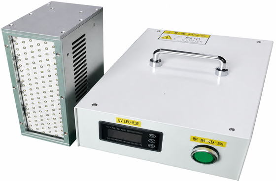 Βιομηχανικό φως θεραπείας UV LED 400W με 365nm/385nm/395nm/405nm
