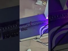 Μηχάνημα μεταφοράς UV χωρίς εκκένωση VOC 395nm 365nm Ψύξη επίδειξης